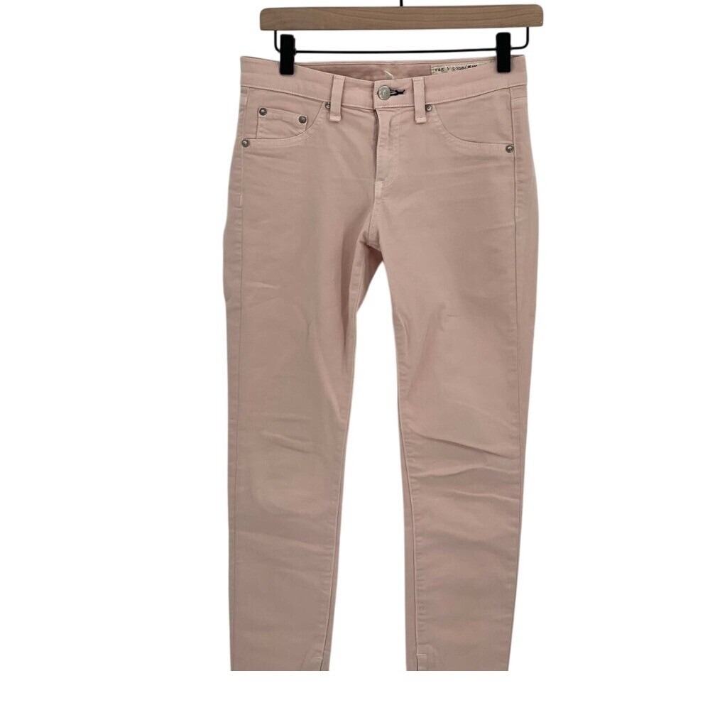 Rag and Bone Jean‎ Ankle Zipper Capri Pink Women's Size 26 Pants